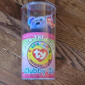 Ty Clubby IV Bear Beanie Baby NEW